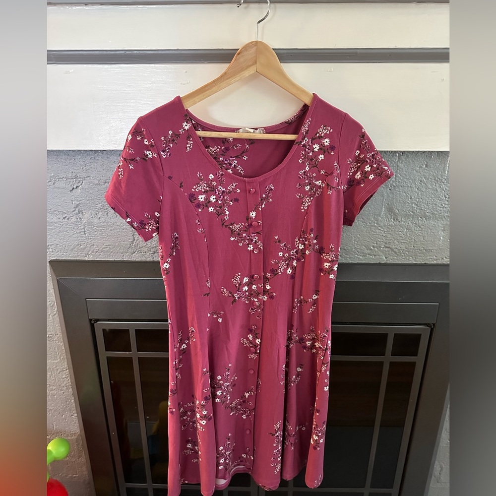 Pink Rose Dress